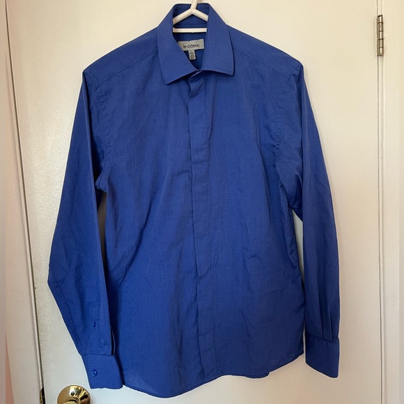 Blue le Chateau Button up Shirt - Picture 1 of 9